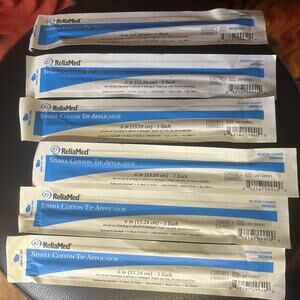 ReliaMed Sterile Cotton Tip Applicator (6)